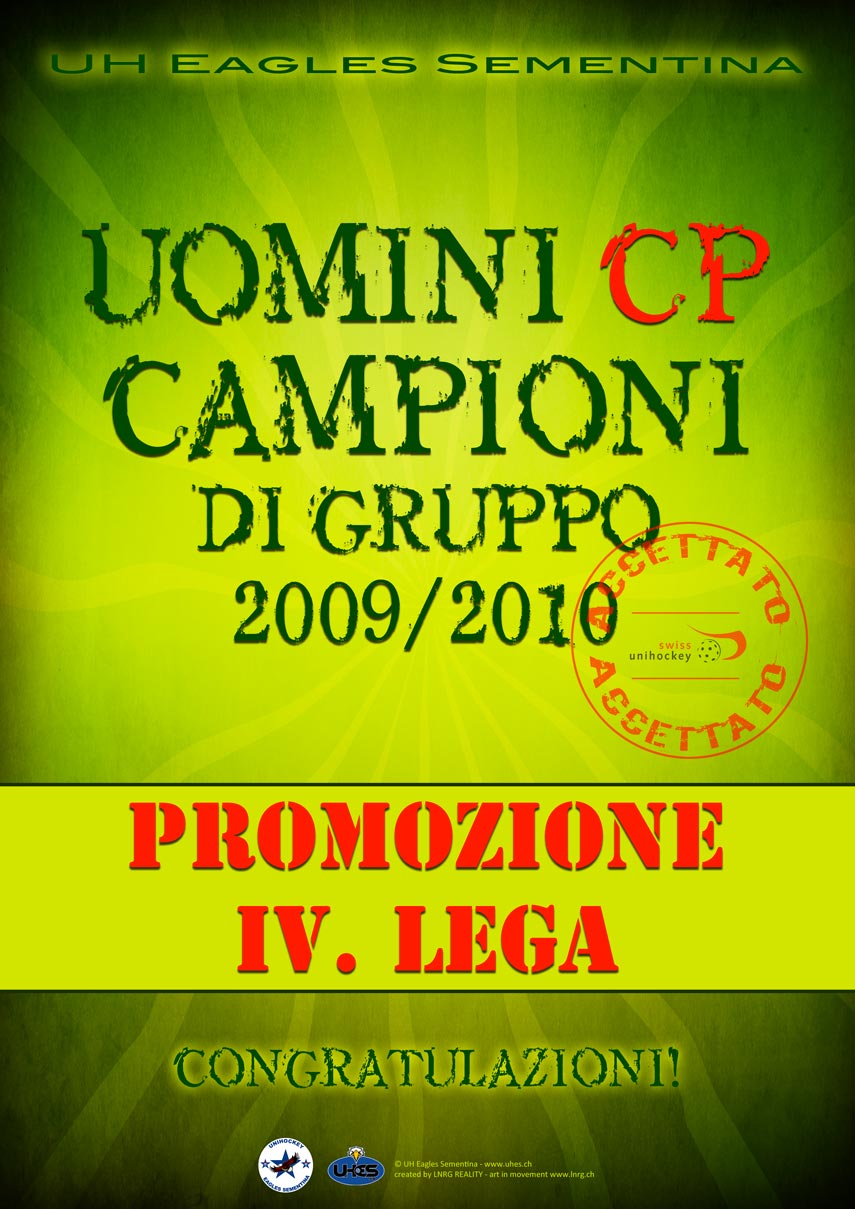 Promozione Attivi CP IV. Lega 2009/2010