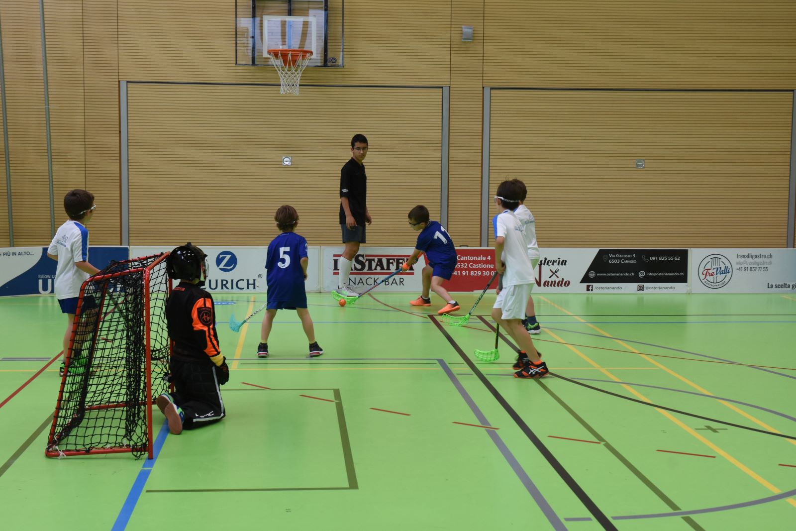 Juniori F in azione
